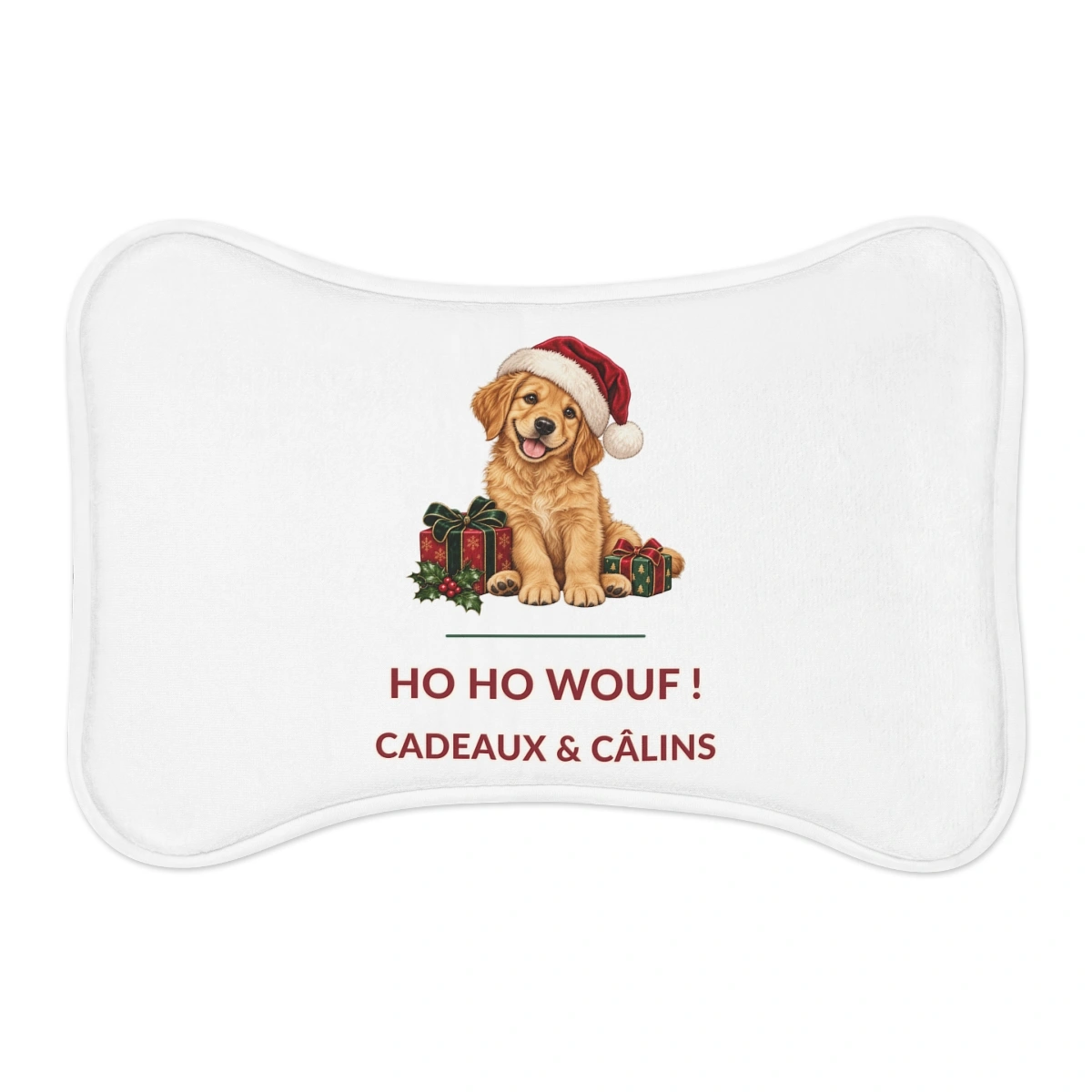 Tapis de gamelle de Noël
